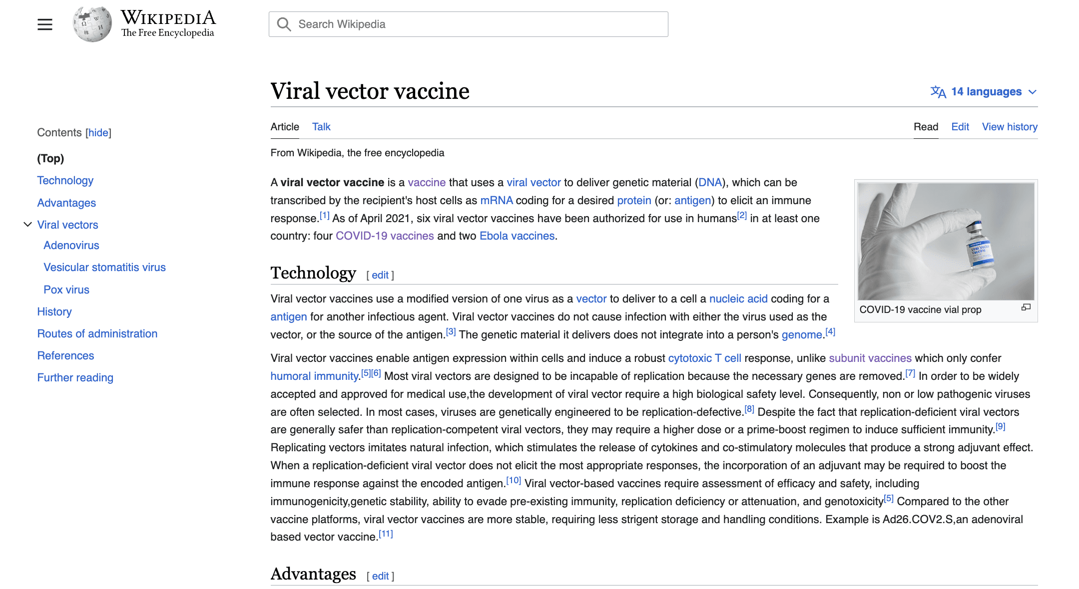 COVID vaccine vial 3